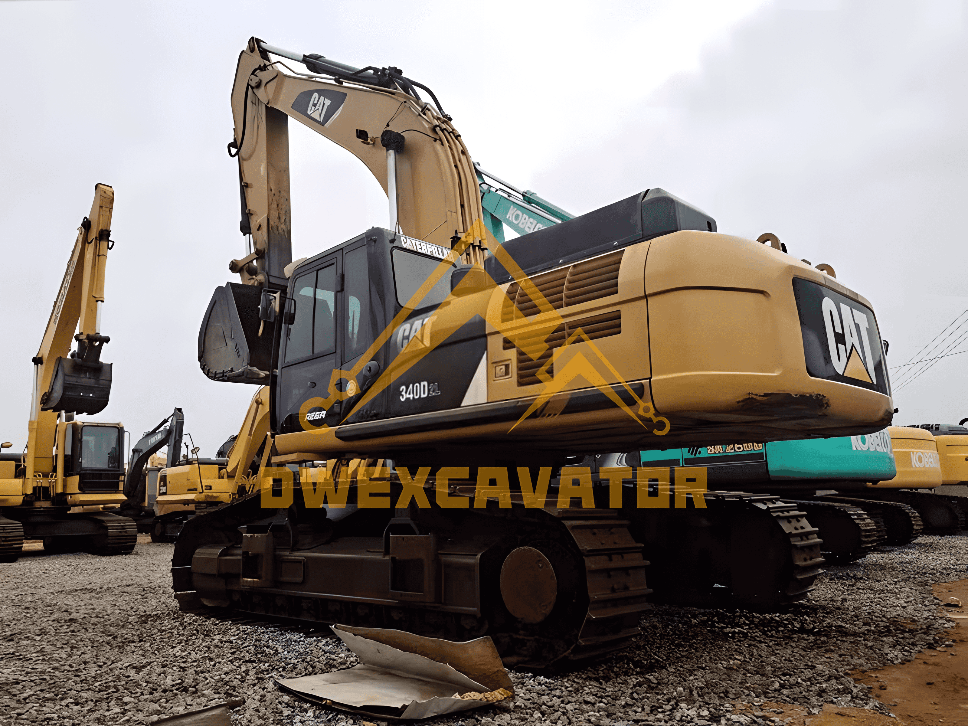 Used Caterpillar CAT340D