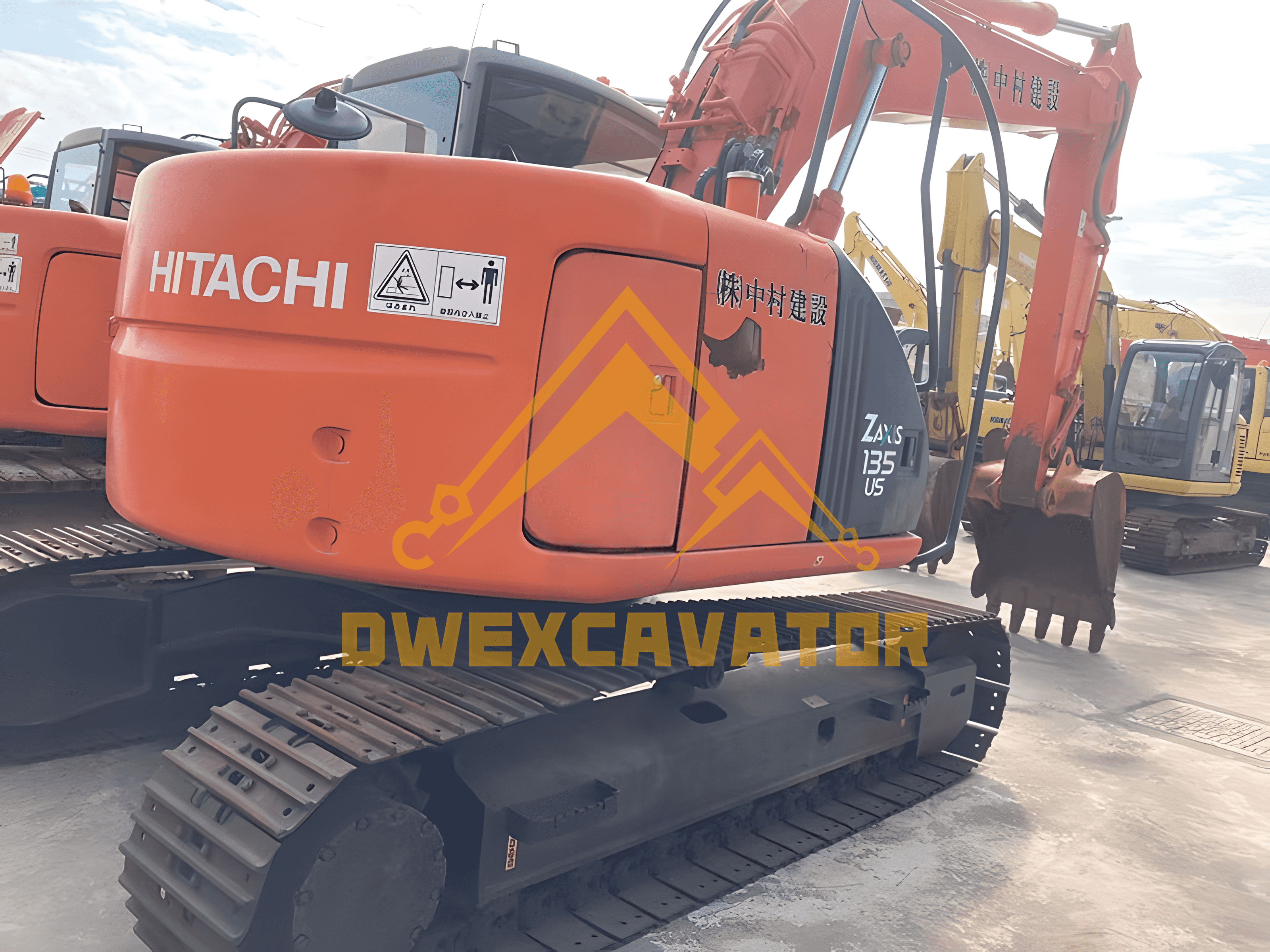 Used Hitachi ZX135