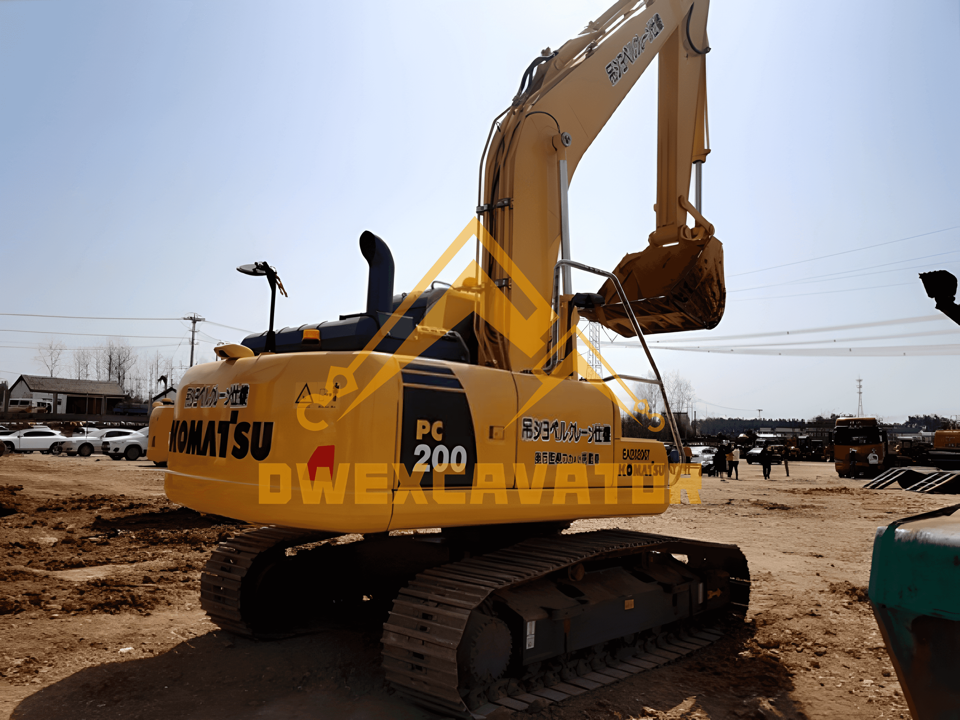 Used Komatsu PC200-8