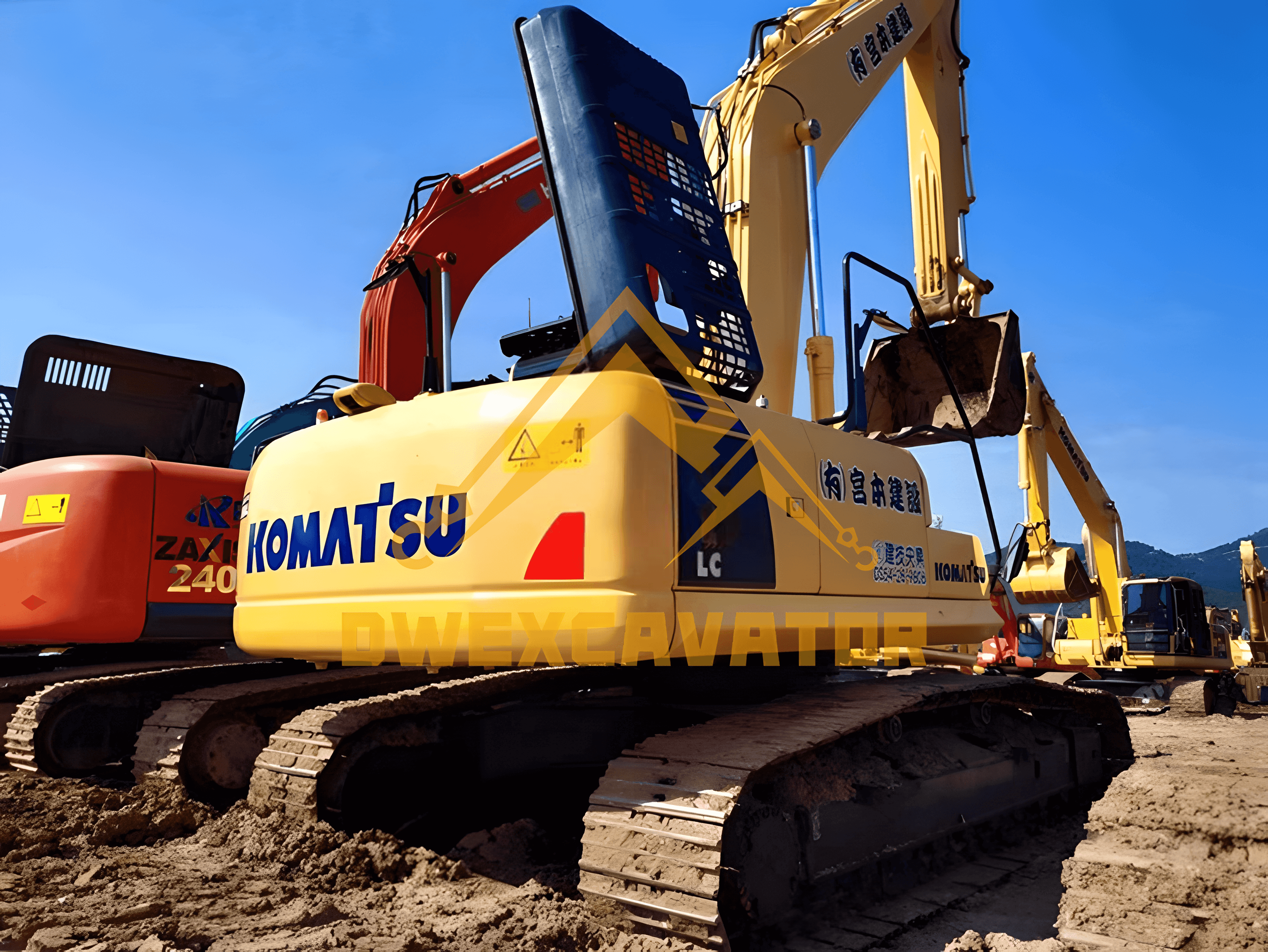 Used Komatsu PC210-8