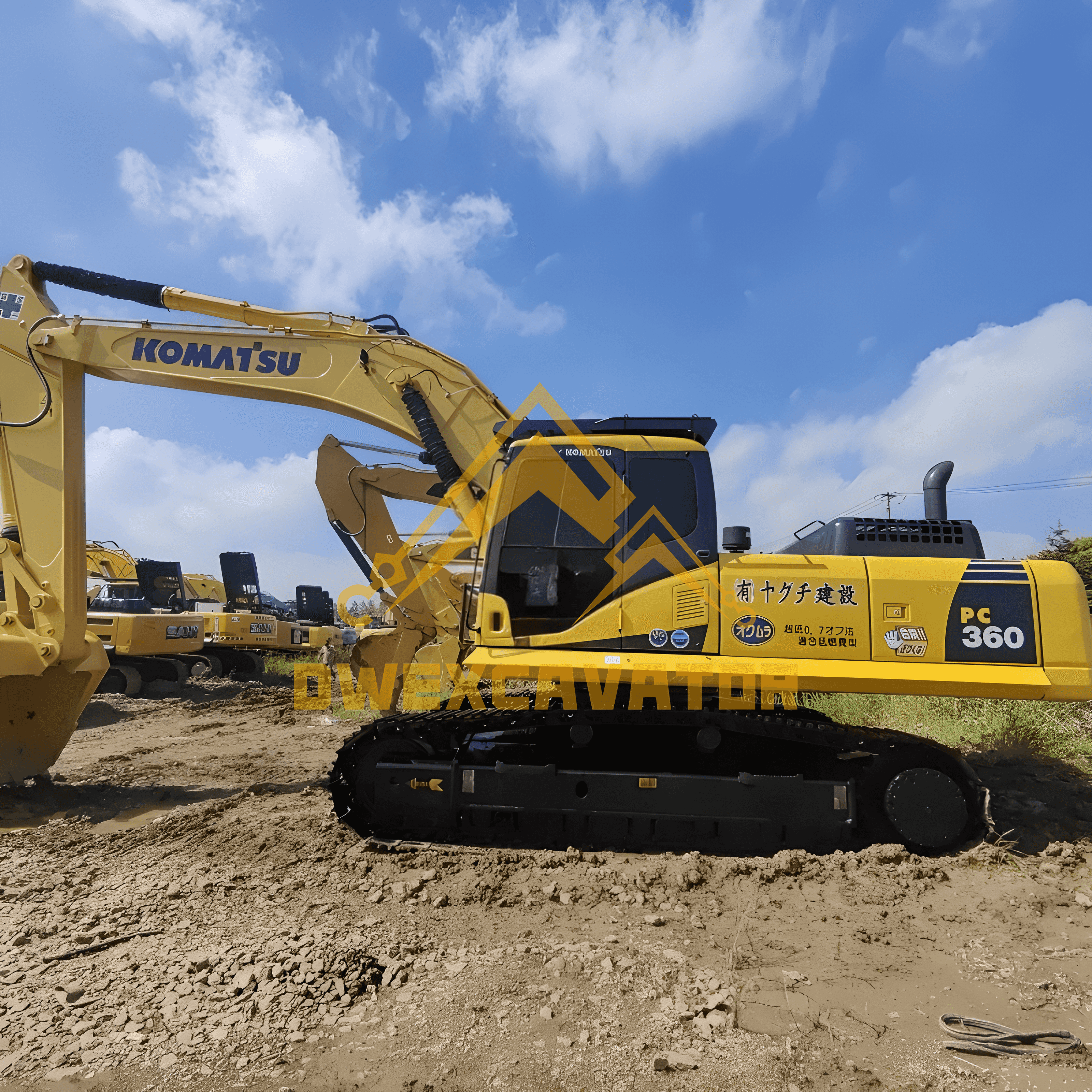 Used Komatsu PC360