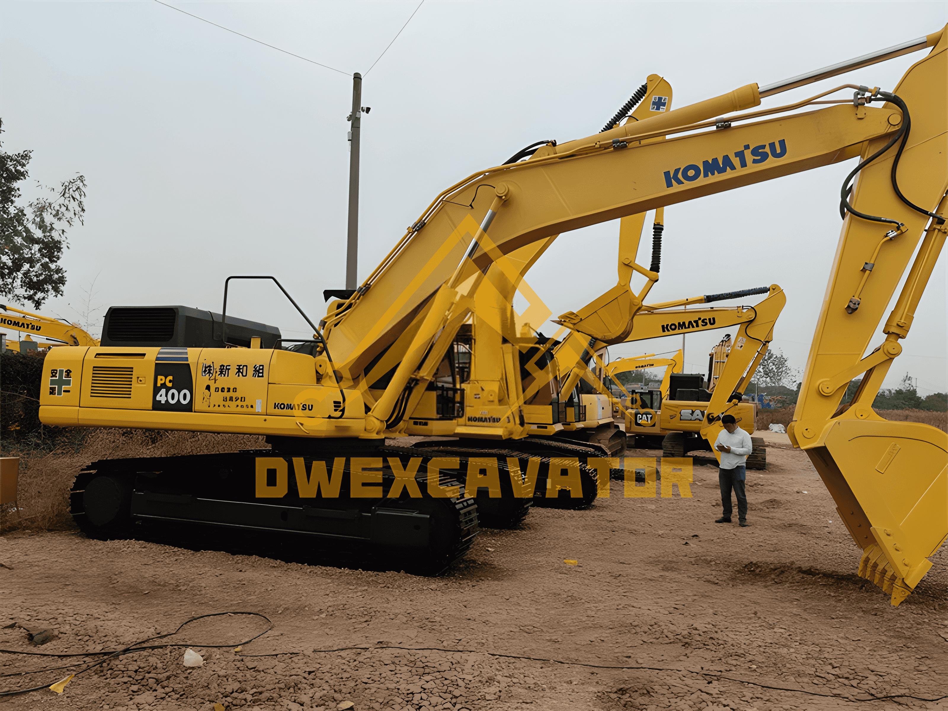 Used Komatsu PC400-8