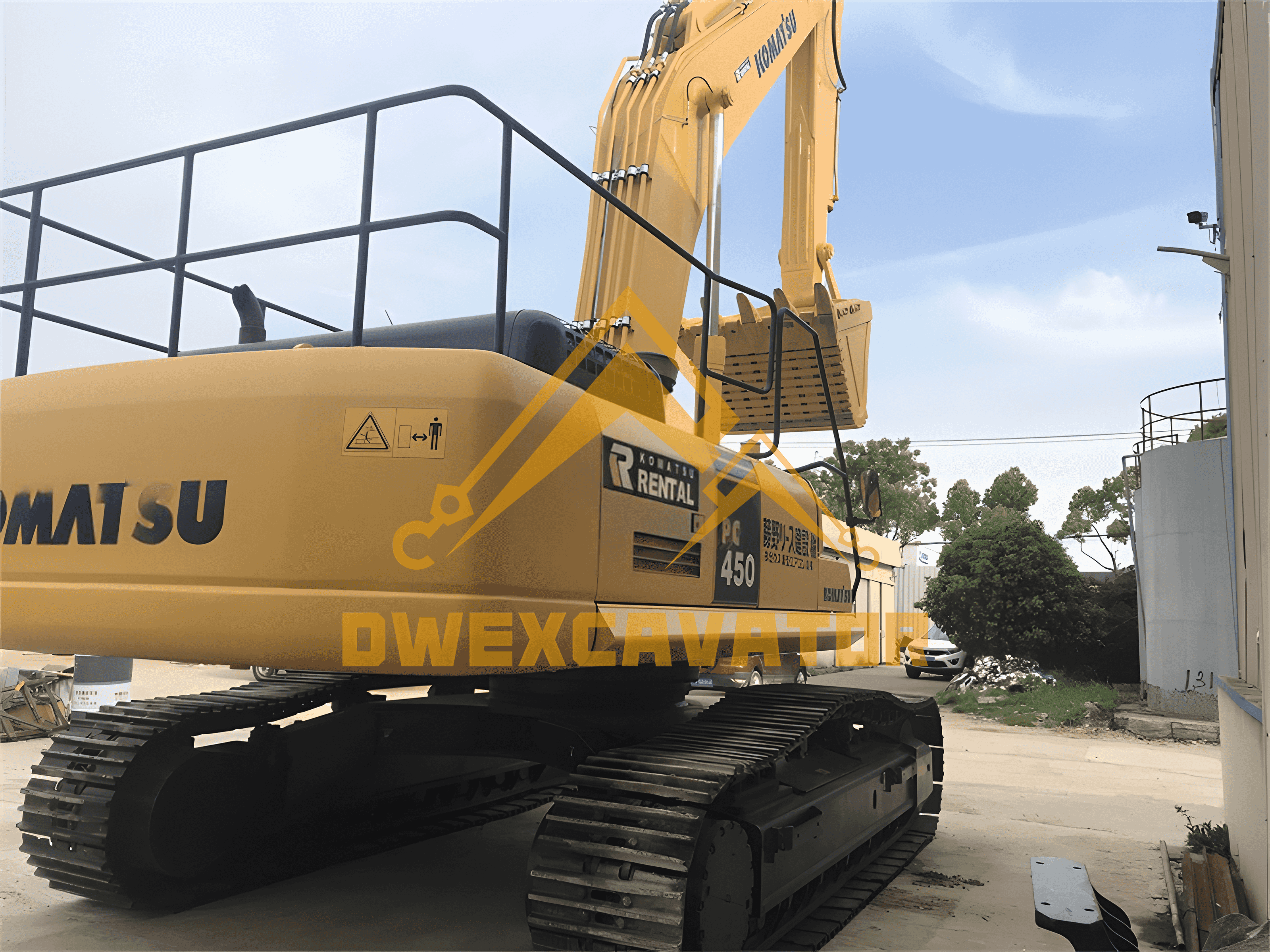 Used komatsu PC450-7