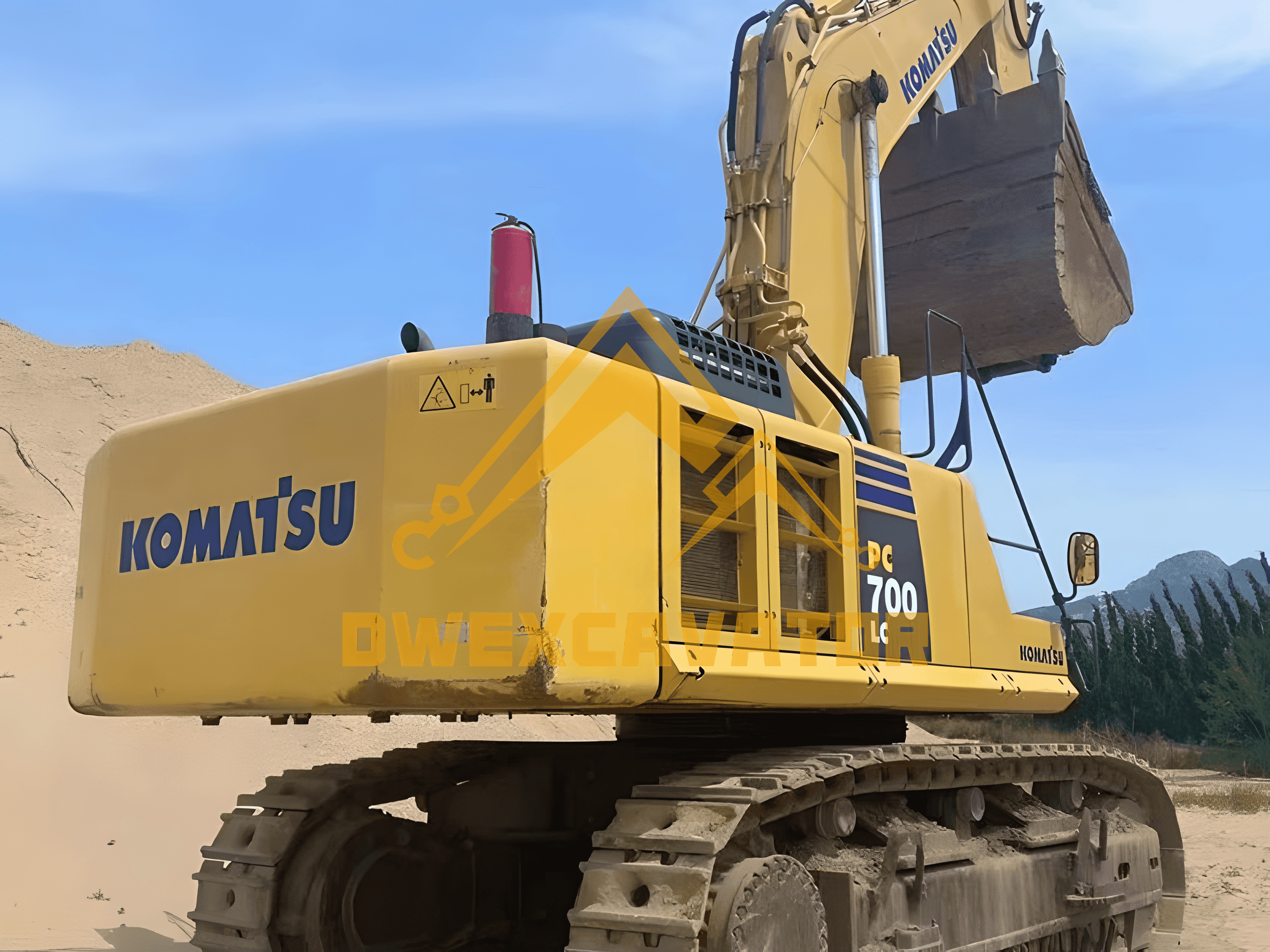 Used Komatsu PC700-8